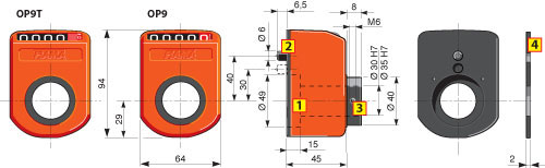 Fiama op9 overall dimensions