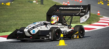 Image of Electric Car World Record using Lenze Inverter